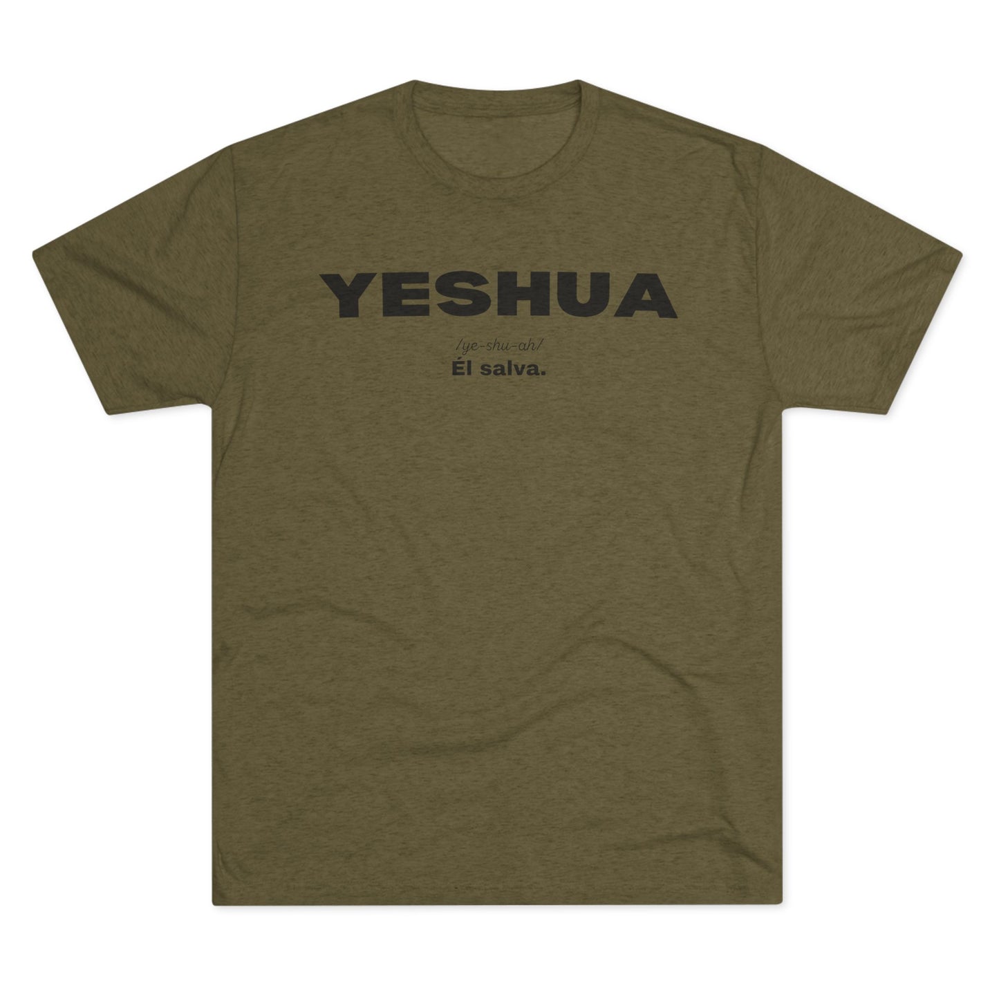 YESHUA Black Ink-Spanish